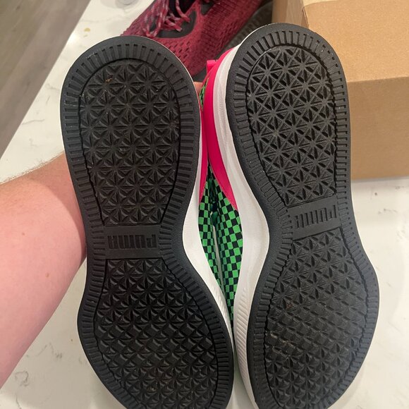 Puma Bright Neon Clyde Court Disrupt Summertime Size 13 Shoes - Picture 6 of 8